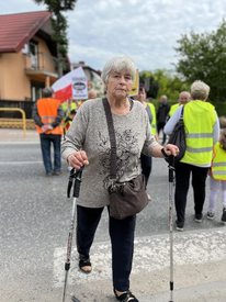 W Działoszynie odbył się dziś protest na krajowej 42